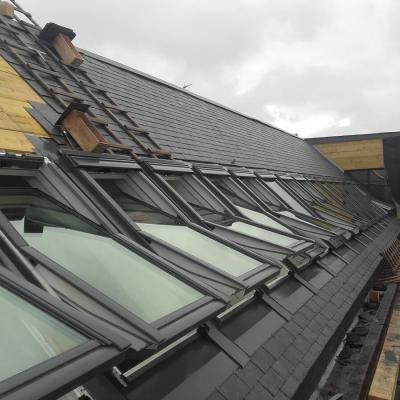 Pose de Velux sur un bâtiment à Quimper