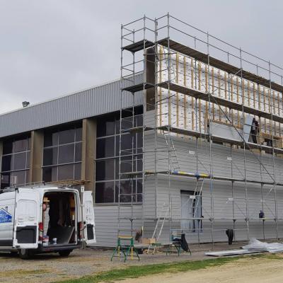 Réalisation d'un bardage à Quimper